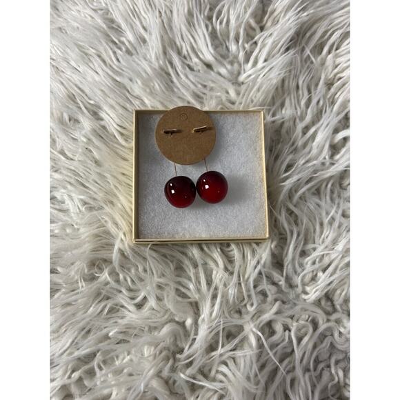 Cherry Earrings - Picture 2 of 4